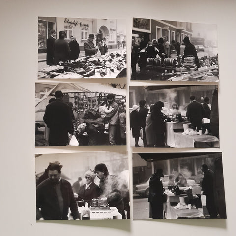 16 Fotos Bad Hall Jahrmarkt November 1982.