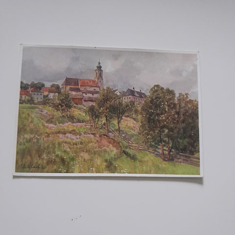 AK Pfarrkirchen. Nach Aquarell vom akadem. Maler Fritz Lach.