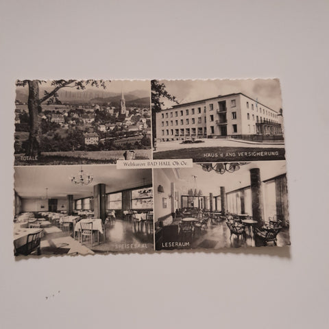 AK Bad Hall. Haus der Ang. Versicherung.