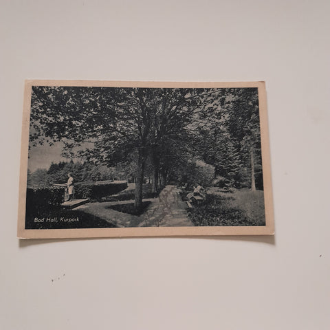 AK Bad Hall. Kurpark.