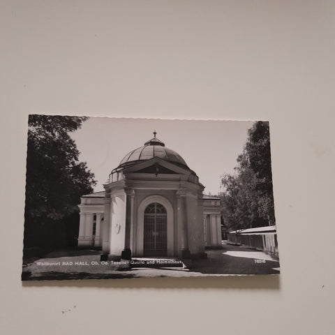 AK Bad Hall. Tassilo-Quelle und Heimathaus.