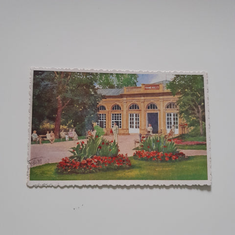 AK Bad Hall. Trinkhalle. Nach Aquarell von akad. Maler Franz Martinak.