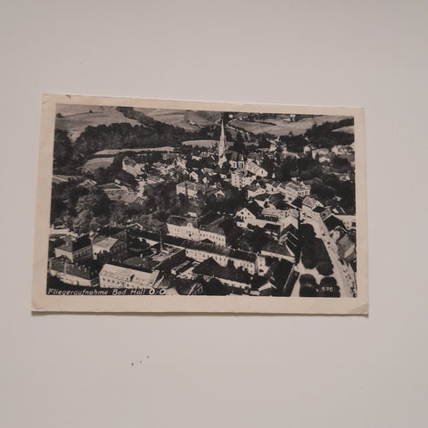 AK Fliegeraufnahme Bad Hall. (1948)