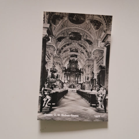 AK Garsten. Kirchen-Inneres.