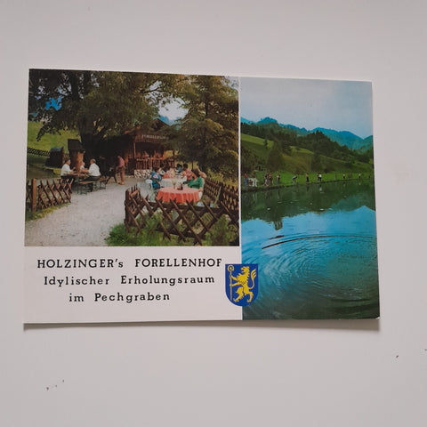 AK Laussa. Holzinger's Forellenhof Pechgraben.