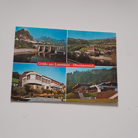 AK Grüße aus Losenstein.