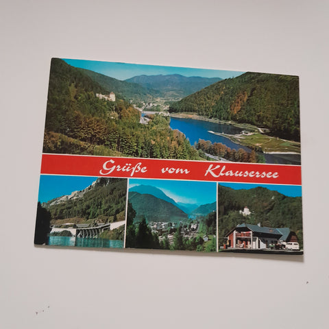 AK Grüsse vom Klausersee.