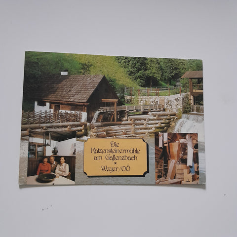 AK Weyer. Katzensteinermühle am Gaflenzbach.
