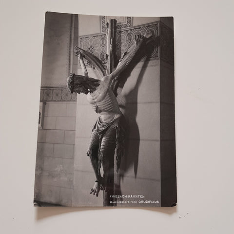 AK Friesach. Dominikanerkirche Cruzifixus.