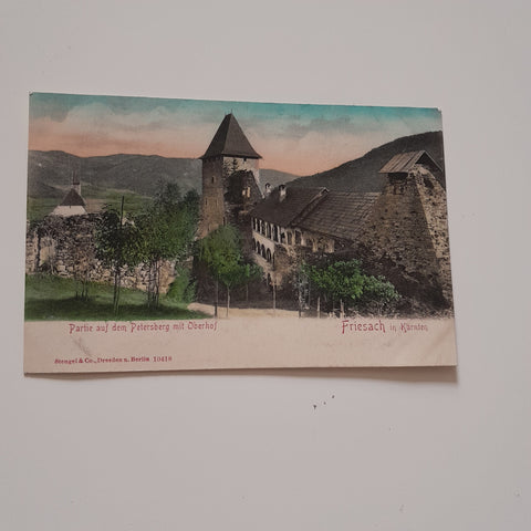 AK Friesach. Partie auf dem Petersberg mit Oberhof.
