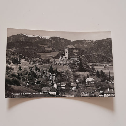 AK Friesach. Ruine Geiersberg.