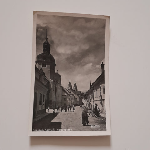 AK Friesach. Herrengasse. (1934)