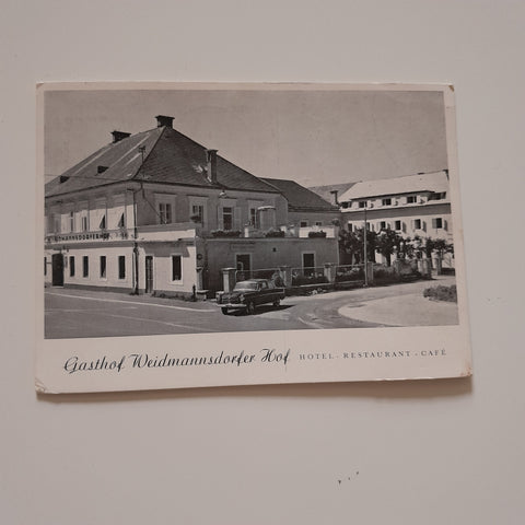 AK Klagenfurt. Gasthof Weidmannsdorfer Hof.