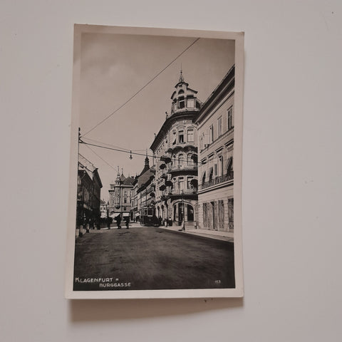 AK Klagenfurt. Burggasse. (1926)