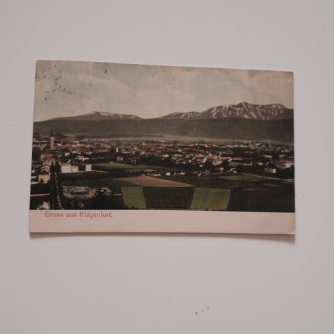 AK Gruss aus Klagenfurt.