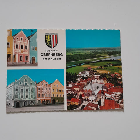 AK Grenzort Obernberg am Inn.