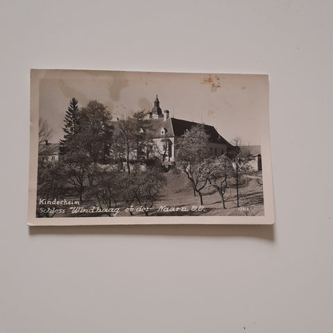 AK Kinderheim Schloss Windhaag ob der Naarn.