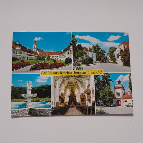 AK Grüße aus Reichersberg am Inn.