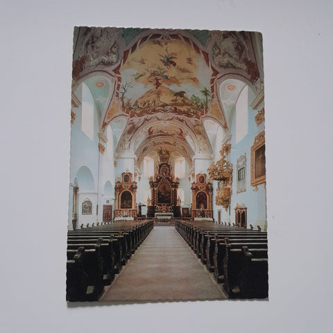 AK Reichersberg am Inn. Augustiner Chorherrenstift. Stiftskirche.