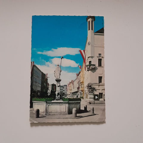 AK Ried im Innkreis. Stadtbrunnen.