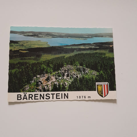 AK Bärenstein. Blick auf Moldaustausee.