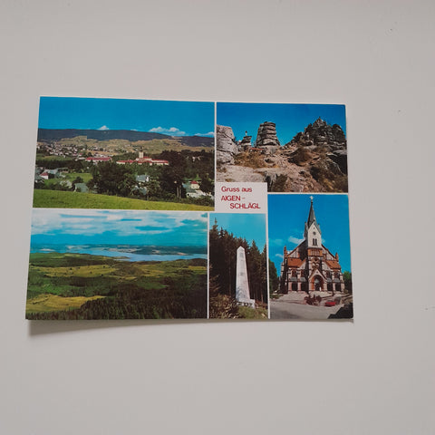 AK Gruss aus Aigen - Schlägl.