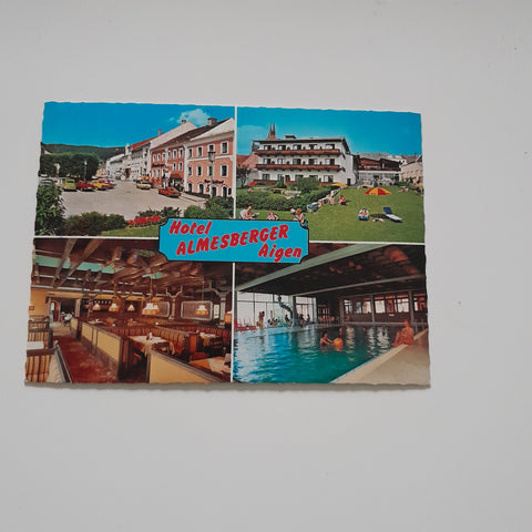 AK Aigen. Hotel Almesberger.