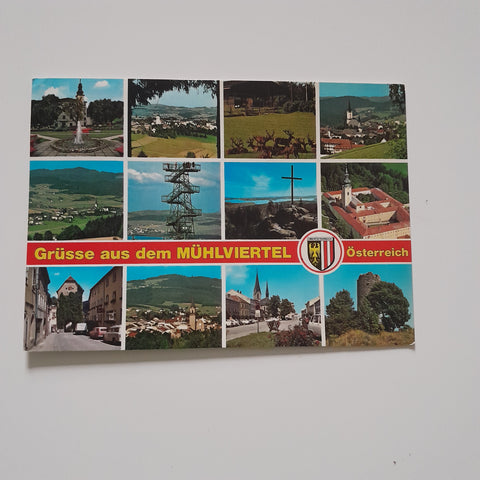 AK Grüsse aus dem Mühlviertel.