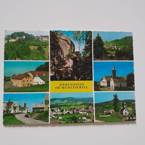 AK Liebenstein im Mühlviertel.