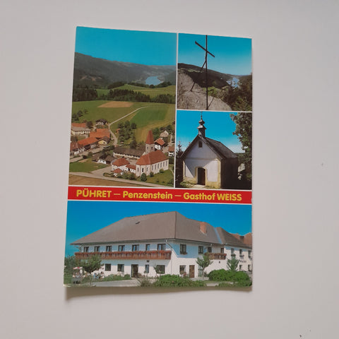AK Neustift im Mühlkreis. Gasthof Pension Weiss-Pühret.