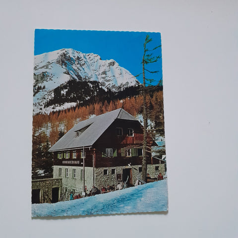 AK Rohrauerhaus mit Pyhrgas. Spital am Pyhrn.
