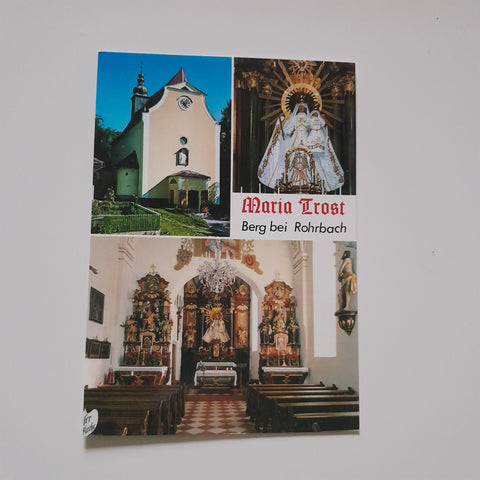 AK Wallfahrtskirche Maria Trost. Berg bei Rohrbach.