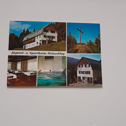 AK Ulrichsberg. Jugend- und Sportheim Holzschlag. Holzschlag 13.