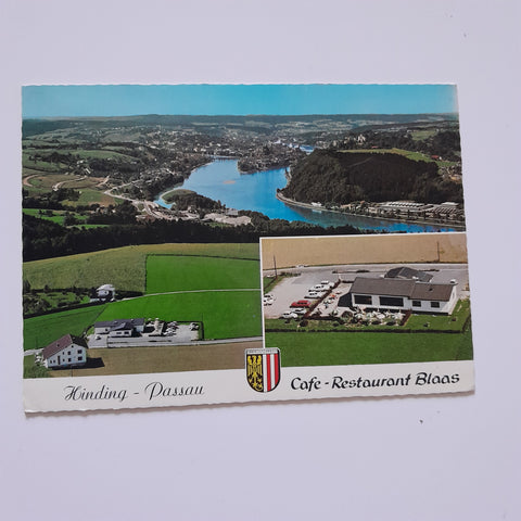 AK Hinding-Passau. Cafe Restaurant Blaas.