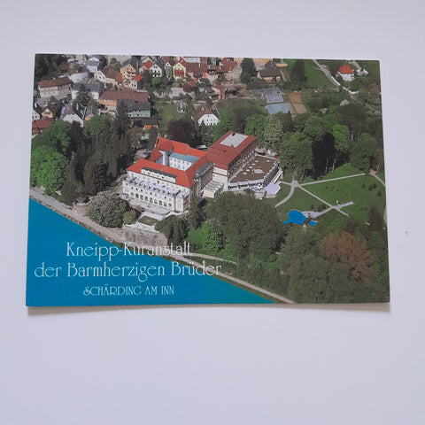 AK Schärding am Inn. Kneipp-Kuranstalt der Barmherzigen Brüder.