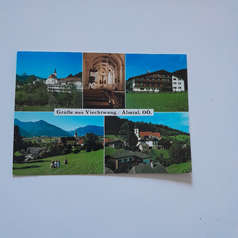 AK Grüße aus Viechtwang / Almtal.