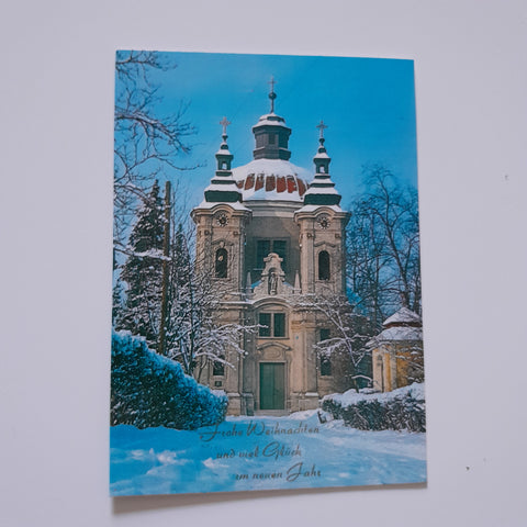 AK Christkindl bei Steyr. Wallfahrtskirche.