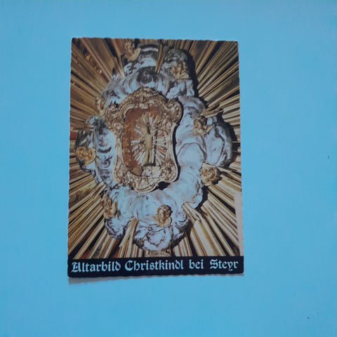Christkindl bei Steyr. Wallfahrtskirche. Altarbild.