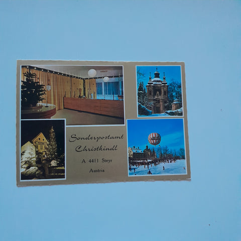 AK Sonderpostamt Christkindl. Steyr.