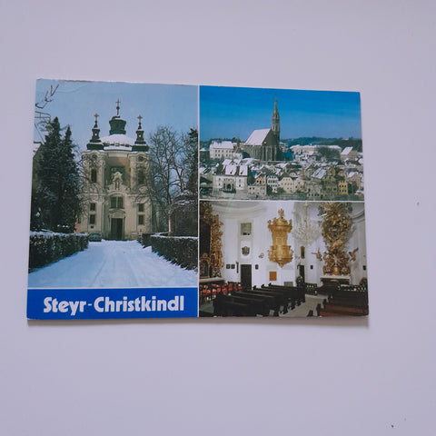 AK Christkindl bei Steyr. Wallfahrtskirche.