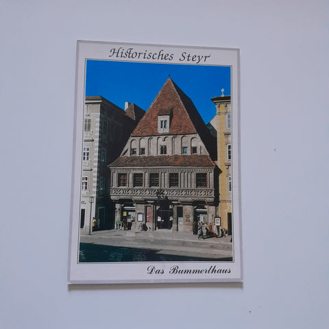 AK Historisches Steyr. Das Bummerlhaus.