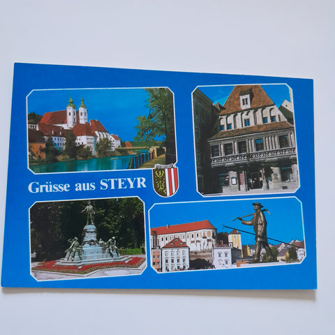 AK Grüße aus Steyr.
