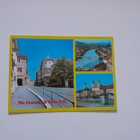 AK Die Eisenstadt Steyr.