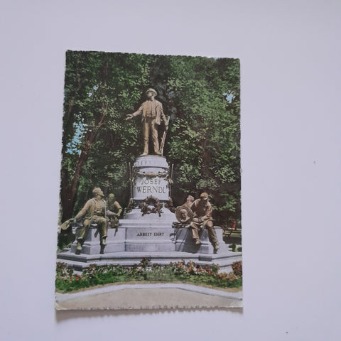 AK Steyr - Josef-Werndl-Denkmal.