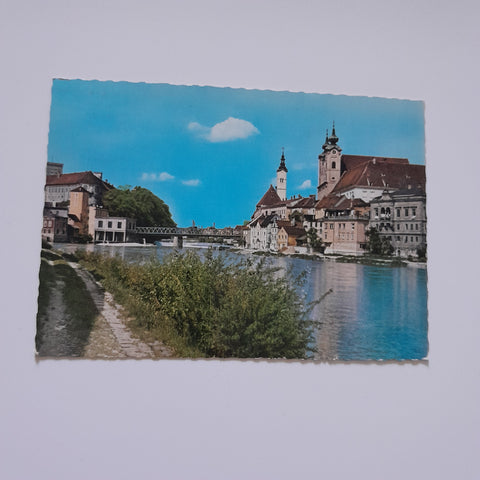 AK Steyr. Zusammenfluß Enns-Steyr.