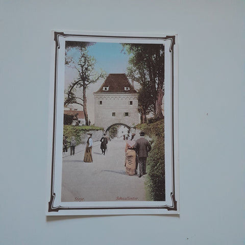 Reprint-AK Motiv aus dem OLV Geschenkbuch Grüße aus Steyr. von Helga Litschel.