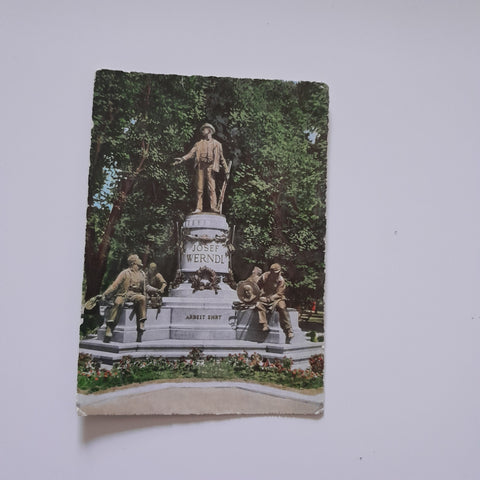 AK Steyr. Josef Werndl-Denkmal.