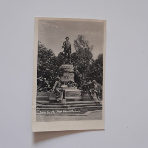 AK Steyr. Josef Werndl-Denkmal.