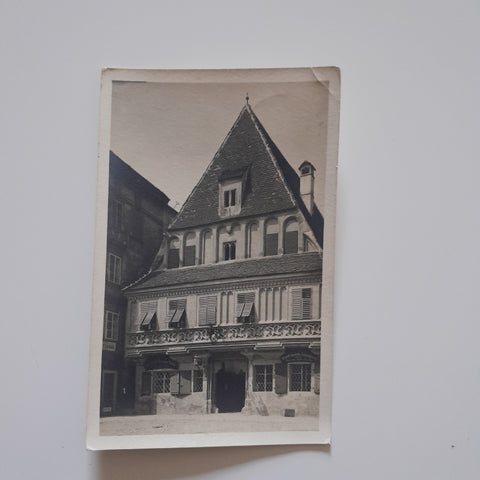 AK Steyr. ätestes Haus am Hauptplatz. (1913)