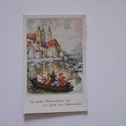 AK Steyr. Die österreichische Weihnachtskarte. (Entwurf: Akad. Maler K.)
